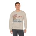 thumbnail image 5 of Graphic Designer Sweatshirt Gifts Crew Neck Shirt Long Sleeve Unisex, 5 of 5