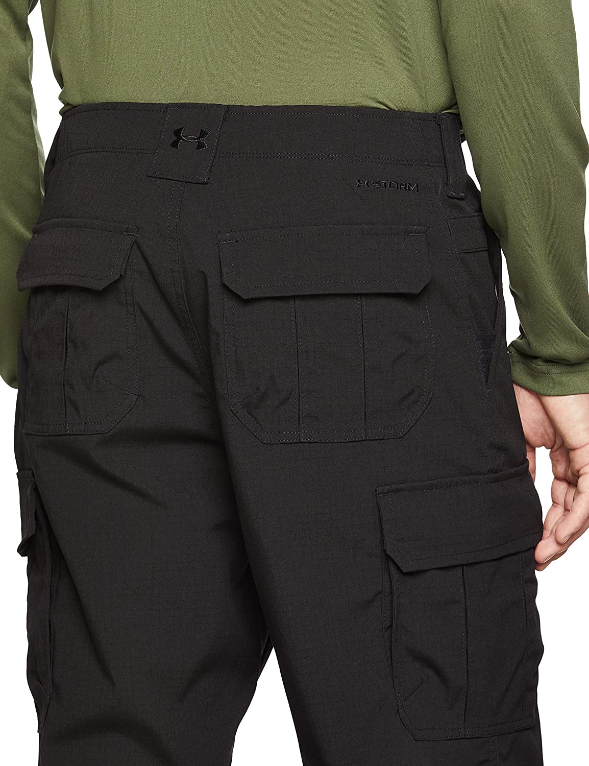 UNDER ARMOUR UA Tactical Patrol Pants - Ultimate Black - Size 30 x 30 - image 3 of 7