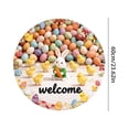 thumbnail image 3 of zhangmingg Welcome Mat Round Absorbent Non- Floor Rug for Home Holiday Seasonal Doormat, 3 of 8