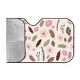 thumbnail image 2 of YFYANG Front Windshield Sun Shade, Colorful Flower Pattern Foldable Car Visor for Cars, Trucks, SUVs, Medium, 2 of 9