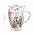 thumbnail image 6 of AuroraX Double Walled Glass Coffee Mug Cute Travel 12 Oz Clear Coffee Mug with Handle Funny Novelty Dishwasher and Microwave Safe Cup Birthday Gifts for Women Men Office Coworkers, 6 of 6