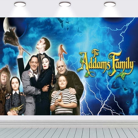 The Addams Family school Poster Wall Decor Birthday Banner Backdrop Background Party Supplies Taspestry