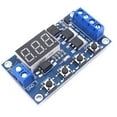thumbnail image 5 of 2Pcs DC12-24V Dual MOS Digital Time Delay Relay Trigger Cycle Timer Delay Switch Circuit Board Timing Control Module, 5 of 8