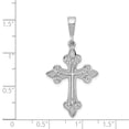 thumbnail image 4 of 14K White Gold Charm Pendant Themed 40 mm 22 Cross, 4 of 4