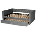 thumbnail image 5 of Baxton Studio Heino Ivory and Charcoal Handwoven Wool Area Rug, 5 of 6