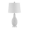thumbnail image 2 of SAFAVIEH Harlem 25 in. Modern Ceramic Table Lamp, White, 2 of 4