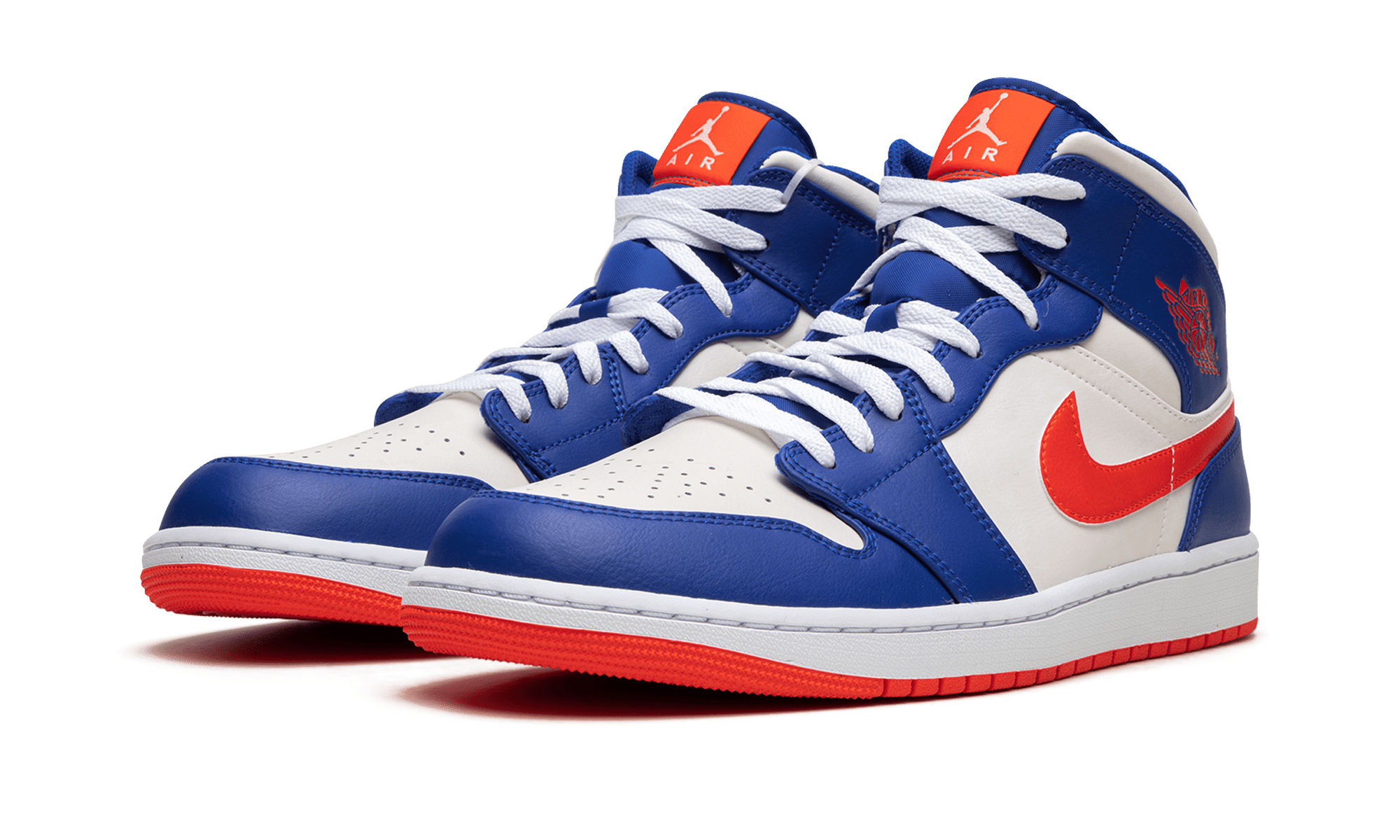 Jordan MENS Air Jordan 1 Mid "Knicks" FD1029 400 from Stadium Goods