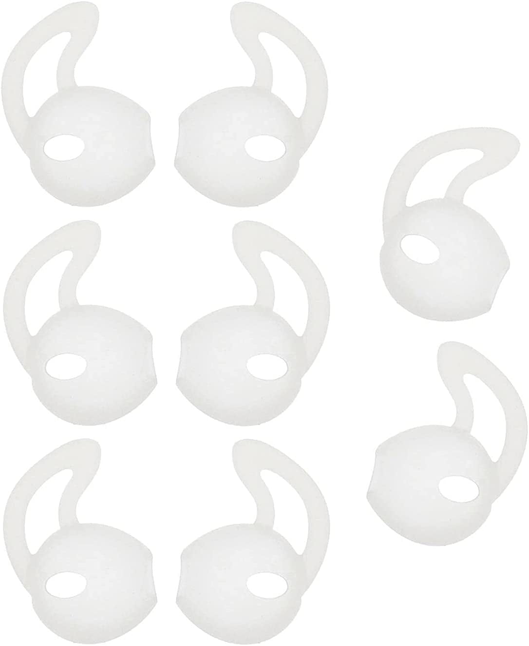 Earbud Cover Compatible with Ear Pod, 4 Pairs AntiSlip Sport Silicone