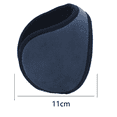 thumbnail image 2 of Adjustable and foldable earmuffs at the back of the head, 2 of 5