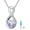 06-June, variant on Urn Necklace for Ashes 925 Sterling Silver Cremation Necklace with Turquoise Memorial Cremation Jewelry for Women Loved One