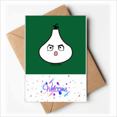 thumbnail image 1 of Garlic Injustice Lovely Little Face Welcome Back Greeting Cards Envelopes Blank, 1 of 3