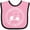 Pink and Black, variant on Inktastic Daddy's Lil Caddy Boys or Girls Baby Bib
