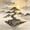 Beige Gold, variant on Manfei Navy Koi Blackout Curtains, Gold Cloud Wave Curtains Pack of 2 (42x84 Each)
