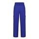 thumbnail image 2 of Pantalones Prolriy para mujer, pantalones de cintura elástica con cordón y bolsillos, color azul, talla S, 2 of 3