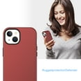 thumbnail image 6 of SaniMore for iPhone 14 Plus 6.7" 2022 Case, Hybird Tri-layer Heavy Duty Protecetive Slim Silicone Shockproof Shell [Soft Anti-Scratch  Anti-Fingerprint] [Military-Grade Drop Tested], Red, 6 of 6