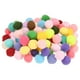 thumbnail image 1 of Uxcell 100-Pack Pom Poms para Manualidades, 1.18" (30mm) Serie de Colores Mixtos Suaves y Esponjosos Pompones Multicolores, 1 of 7