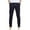 Black, variant on Wancir Mens Casual Pants Elastic Waist Drawstring Chino Pants Cotton Twill Trousers with Pockets