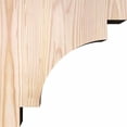thumbnail image 3 of 5 1/2"W x 10"D x 10"H Mediterranean Smooth Corbel, Douglas Fir, 3 of 9