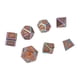 thumbnail image 5 of Kit De Dados Poliédricos, Elegante Artesanía Exquisita Metal Galvanizado 7 Piezas Juego De Dados De Varios Lados 1 Pieza De Fundición Para El Hogar Para La Barra ANGGREK Otros, 5 of 8