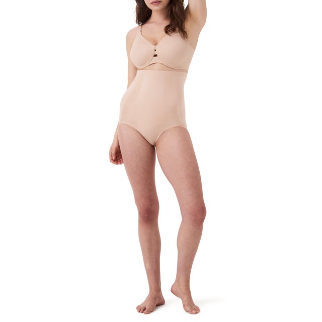 Calzoncillo de cintura alta SPANX OnCore Level 3 Sculpt Nude 1X