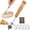 Yellow, variant on 1Pcs Bread Lame Dough Scoring Tool with 5 Blades & Leather Cover, Wooden Handle Bread Scorer for Artisan Sourdough Baking, 18.5cm/7.28in