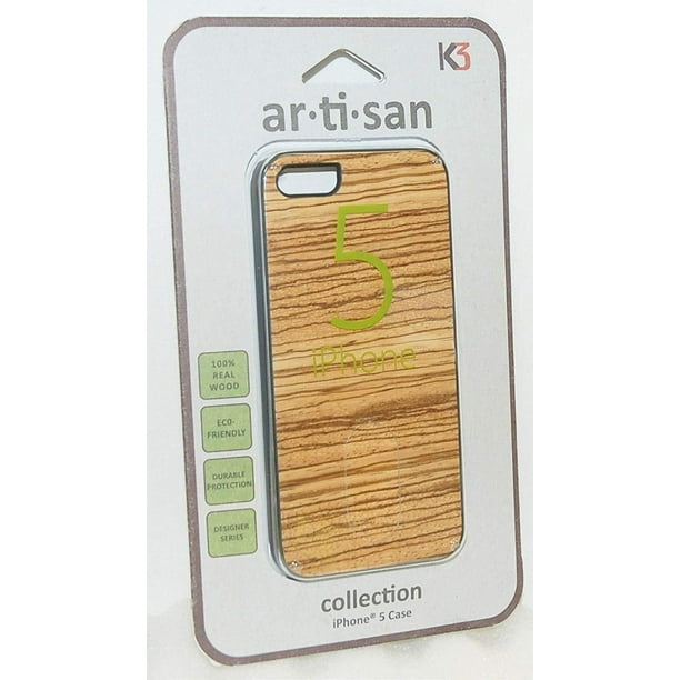 K3 Apple Iphone Se 5 5s Smart Phone Artisan Collection Real Wood Shock Carrying Case Walmart Com Walmart Com