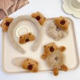 thumbnail image 6 of Cartoon Hair Bands Plush Headband Soft Elastic Designs Hairband Hair Accesories for Kids Teens and Lover, 6 of 9
