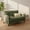 Green, variant on 50" Small Loveseat Sofa, Comfy Corduroy Sofa Couch with Spring Cushion & Solid Wood Frame, Tool-Free Assembly for Living Room/Bedroom, Green