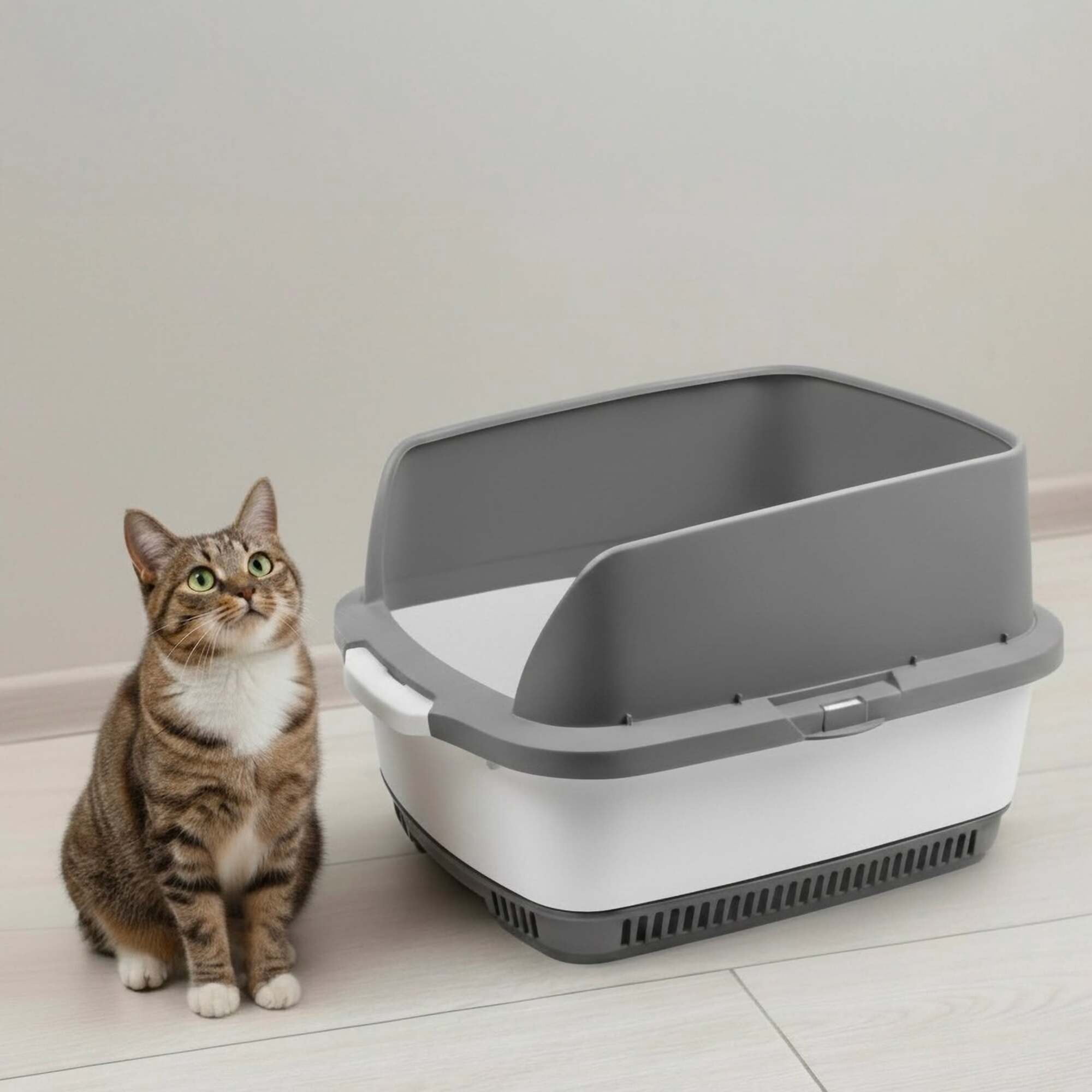 Cateco: Aerator Replacement - 2-Pack - Odor Eliminating Cat Litter Box Replacements, Prevents Bacterial Growth, Pet Waste Maintenance, Airflow System