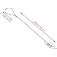 thumbnail image 2 of 2pcs Stainless Steel Adjustable Gate Latch Cable Pull Gate Latch Pull Gate Latch, 2 of 4
