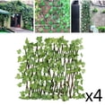 thumbnail image 3 of LOVIVER 4x Retractable Garden Fence Privacy Screen Outdoor Sweet Potato Leaves, 3 of 7
