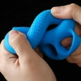 thumbnail image 3 of Anillo De Agarre Empuñadura De Silicona Para Ejercicio Físico Practicar Fuerza Dispositivo De Muñeca Equipo De Entrenamiento Manual Con Cuatro Dedos Sweethay OD015152-08, 3 of 6