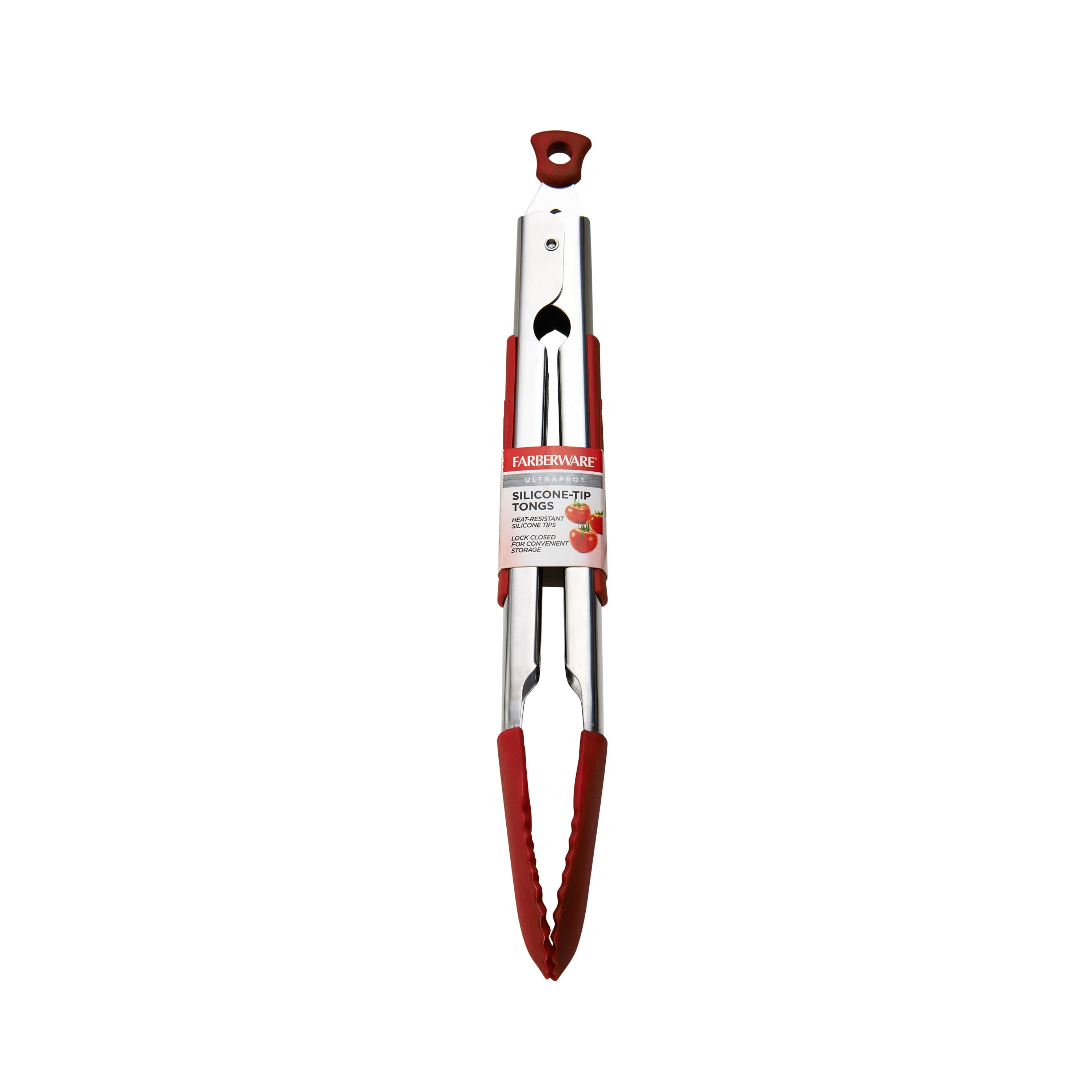 Hygiplas Colour Coded Red Serving Tongs 300mm - CB154 - Buy Online at  Nisbets