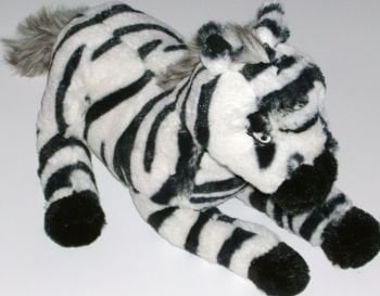 zebra stuffed animal