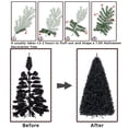 thumbnail image 4 of Renwick 7.5' Hinged Spruce Artificial Christmas Tree with Foldable Stand, Black, 4 of 10