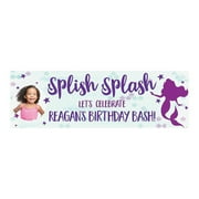 Fun Express Mermaid Sparkle Party Photo Custom Banner