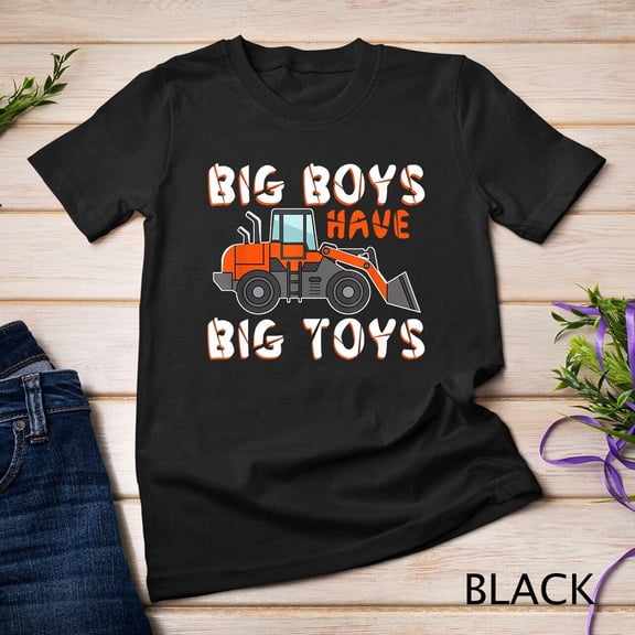 Sam Soft Boys Toys Excavator T-Shirt Digger Worker Sand Vehicle Gift Unisex T-Shirt
