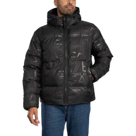 EMPORIO ARMANI エンポリオアルマーニ EA7 メンズ中綿ブルゾン 7M000697 AF15969 ブラック