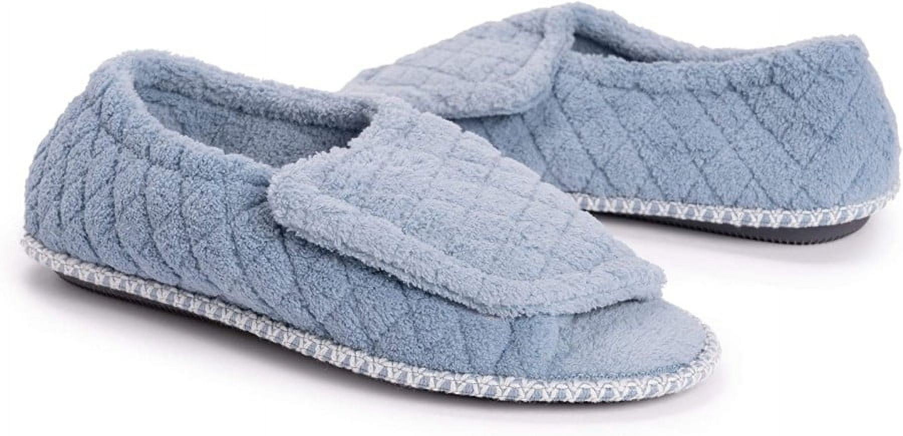 MUK LUKS Women's MaryLou Micro Chenille Slide Slipper
