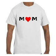 Tshirt Mother's Day MOM - Red Heart Love