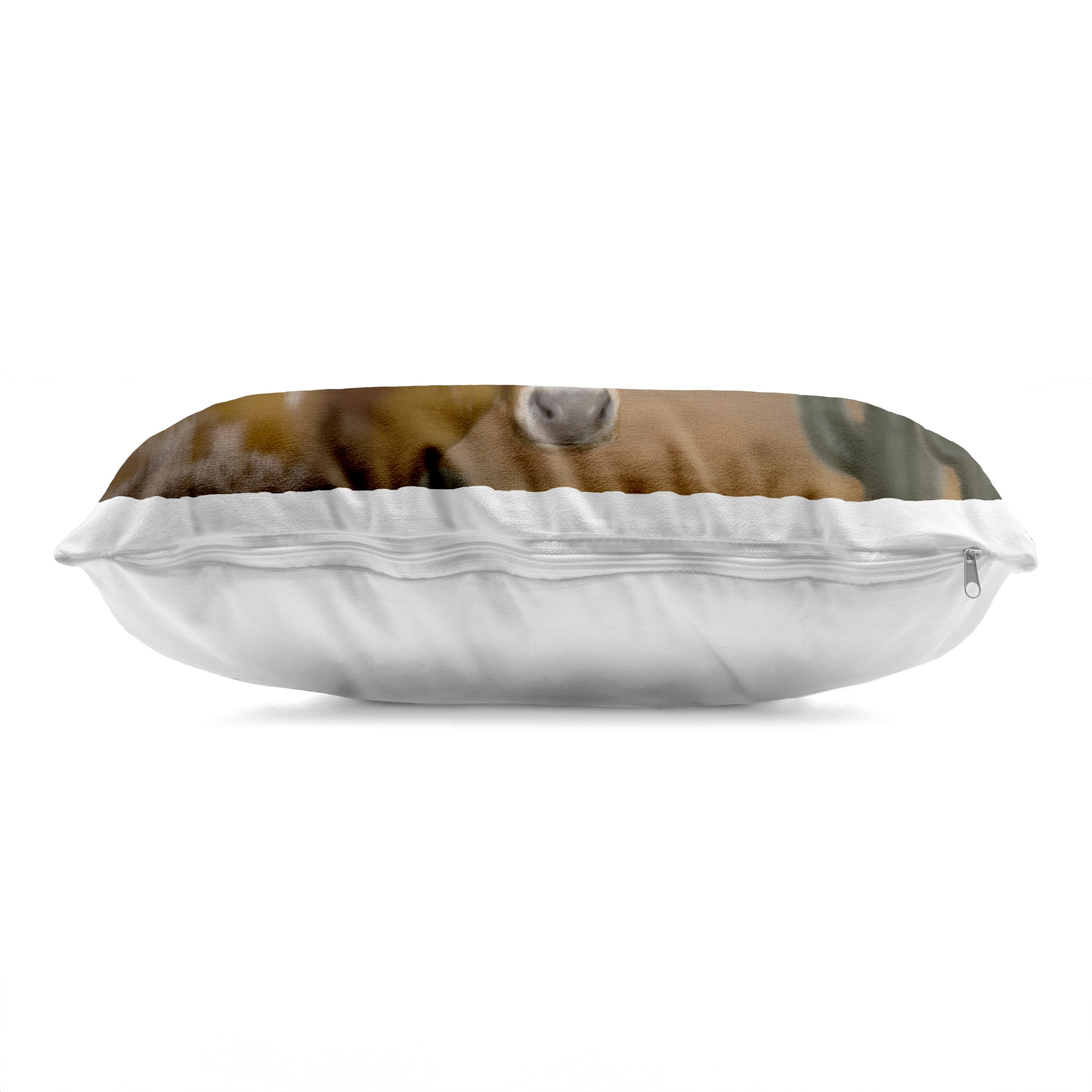 Stupell Industries Longhorn Western Landscape Decorative Printed Throw Pillow, design by Matthew Piotrowicz, 14 x 7 x 20