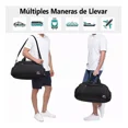 thumbnail image 3 of Dahan Mochila Deportiva Maleta Gym Viaje Mochila Moda Color Negro, 3 of 7