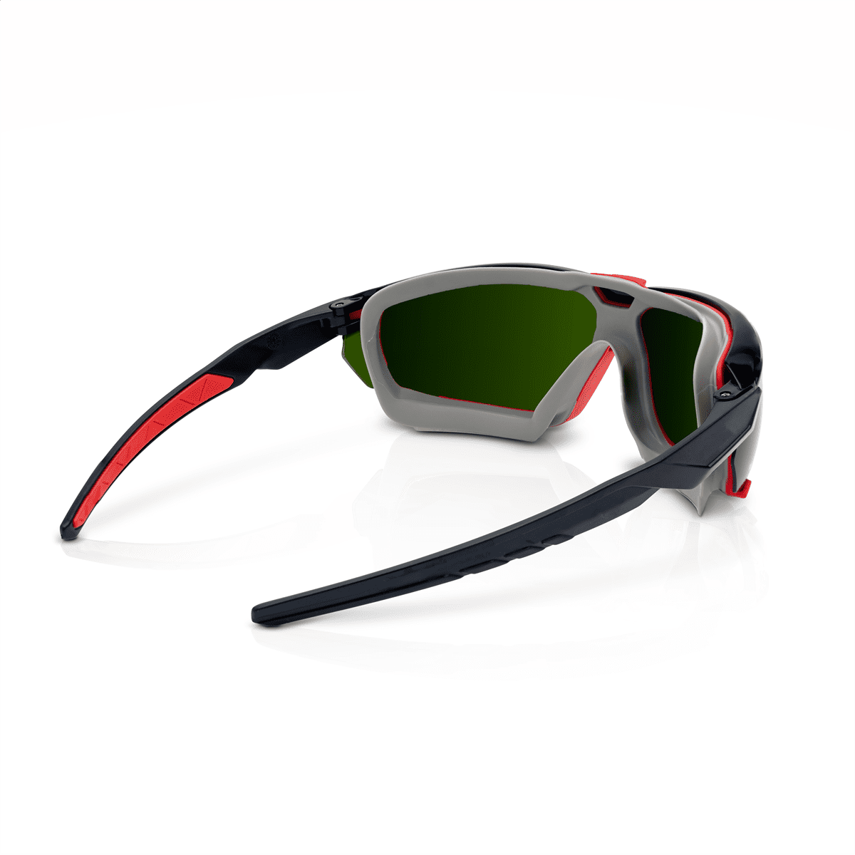 Jackson Safety Safety Glasses - HyperGuard G-Series - Shade 5.0 IR Lens - Black Frame - Gasketed - STA-CLEAR Anti-Fog