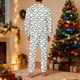 thumbnail image 4 of Lorytime Matching Valentine S Day Pajamas for Couples Heart Long Sleeve Pullover and Trousers with Pockets Men Loungewear, 4 of 8