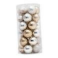 thumbnail image 2 of 30 piezas de adornos de bolas de Navidad, decoraciones para árboles de Navidad, colgantes inastillables para corona, fiesta en casa, año Nuevo, 2 of 7