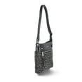 thumbnail image 4 of Fiorelli Women's Lila Crossbody Handbag, Black Jacquard, 4 of 5