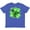 Retro Heather Royal, variant on Inktastic Painted Clover Patch- shamrocks for St. Patricks Day Youth T-Shirt
