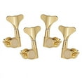 thumbnail image 6 of 4 Pieces 2L 2R Tuning Pegs Machine Heads Gold for Electric Bass Parts, 6 of 6