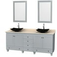 thumbnail image 3 of Wyndham Collection WCV800080DOYIVGS1M24 80 inch Double Bathr, 3 of 4
