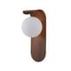 thumbnail image 2 of Muebles de oficina para el hogar, lámpara de pared para balcón, lámpara de pared para interiores, fondo, pasillo, hogar, mesita de noche, dormitorio, lámpara de noche de madera, 2 of 7